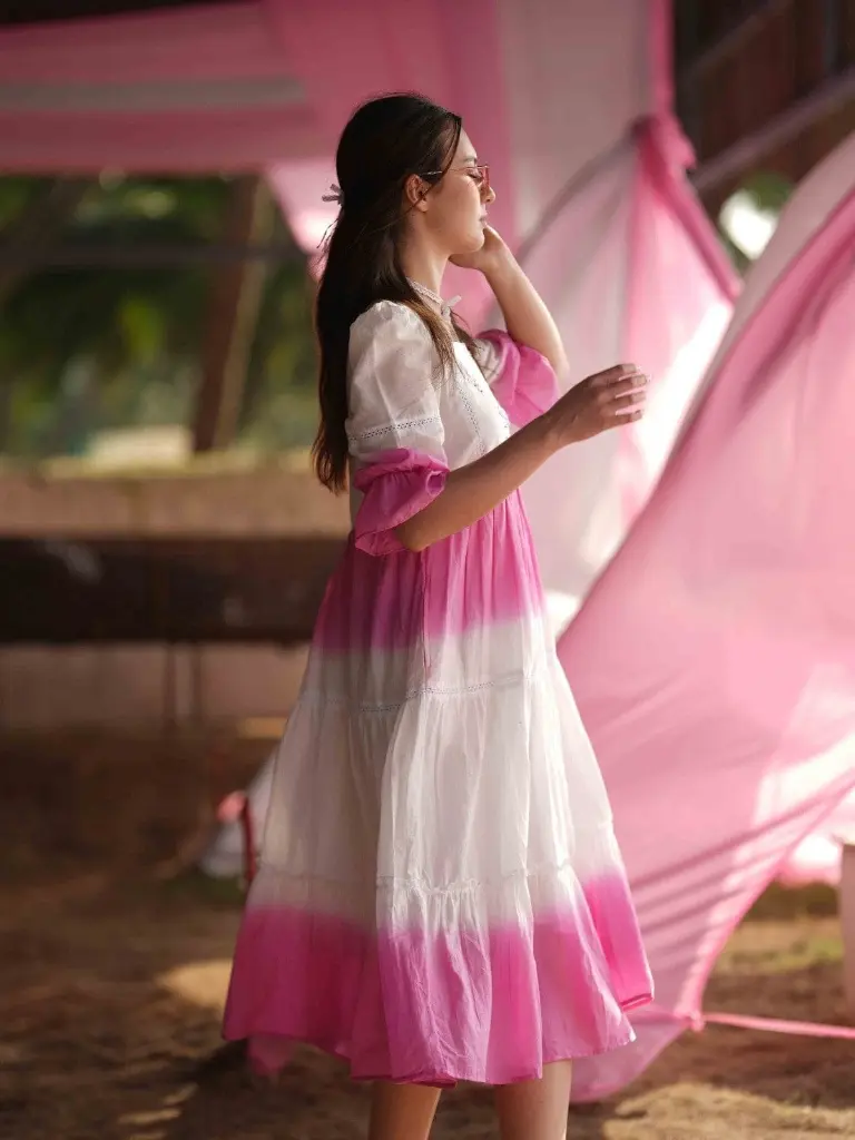 White and Pink Shaded Dress 4.webp