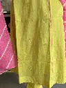 Yellow 3pc Suit with Contrast Leheriya Dupatta 6.webp