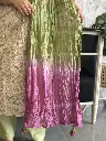 3pc GreenPink Print all over with ombre Dupatta 2.webp