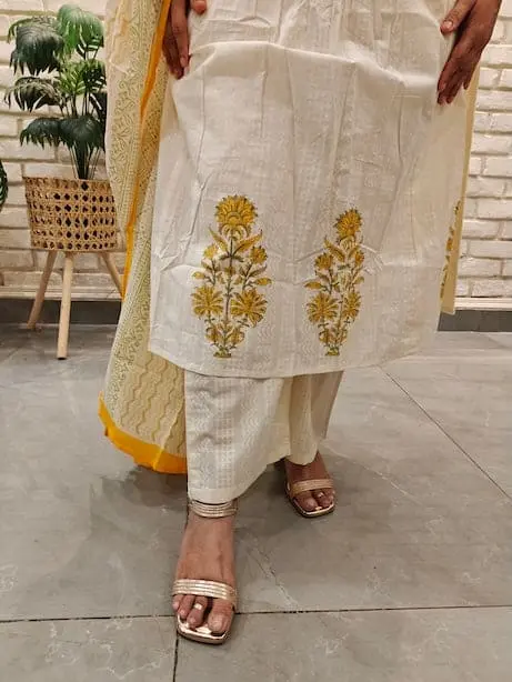Yellow Block Print Suit 4.webp