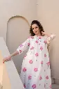 White and Pink Block Print Kurta Pant Set (2).webp