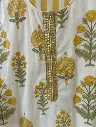 Yellow Block Print Strip Pant Suit (1).webp