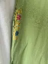 Green Sleeve with Machine Thread work Pure Cotton 8.webp