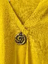 Yellow Cotton Silk with Thread work Suit 4.webp