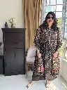 Black Anarkali Cotton with front Pockets 1.webp