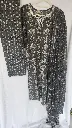 Gray Cotton Cotton Suit with flower design 1.webp