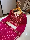 Beautiful Indo Western Tunic with heavy work blouse2.webp