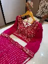 Beautiful Indo Western Tunic with heavy work blouse1.webp