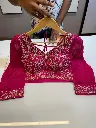 Beautiful Indo Western Tunic with heavy work blouse.webp