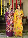 Yellow and Purple Premium Crape Party Wear Suit (4).webp
