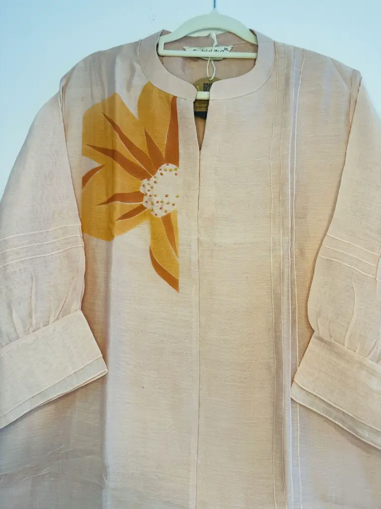 Beidge Mul Chanderi Suit 6.webp