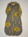 Grey   Cotton  Grey Shirt style Long Dress1.webp