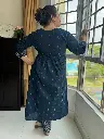 Cotton Navy Blue Kurta Pant Set-Shuddhdesi Sg 4.webp