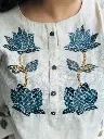 Pure cotton Hand-embroidered Kurta Pant for women-Shuddhdesi Sg 4.webp