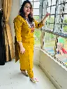 Yellow Cotton Kurta Pant Set-ShuddhdesiSg 0.webp