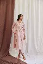 Dusky Pink Handblock Kurta Pant Set 2.webp