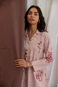 Dusky Pink Handblock Kurta Pant Set 4.webp