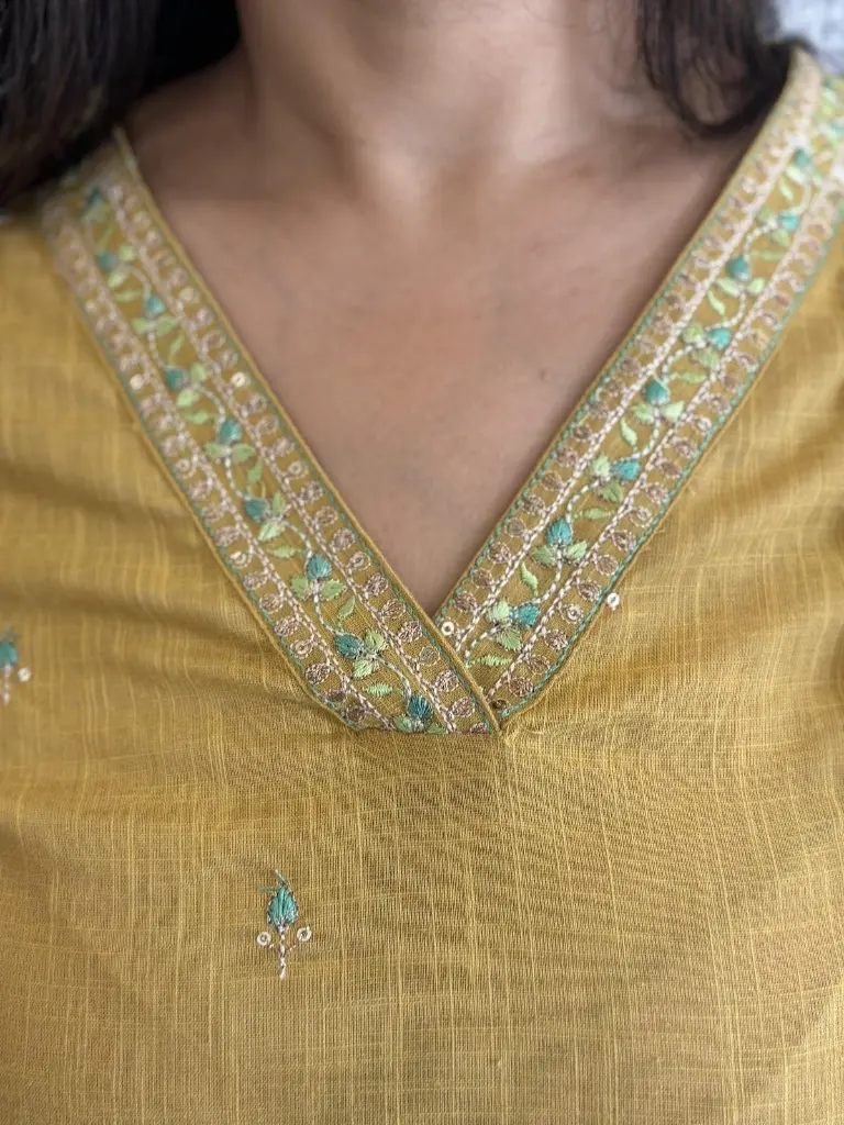 Yellow 3pc Set with Yellow Green Dupatta 2.webp