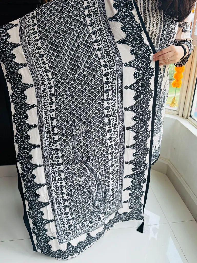 White Black Suit with cut dana and sequence work 3.webp