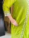Green gota patti work A-line suit 6.webp