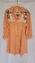 Peach Short Embroiderd Dress 1.webp
