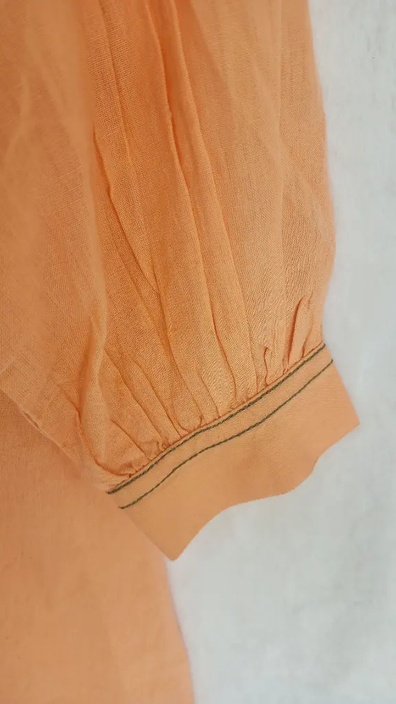 Peach Short Embroiderd Dress 4.webp