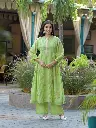 Green Mul Cotton Suit Side Gathers 4.webp