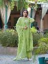 Green Mul Cotton Suit Side Gathers 2.webp