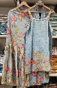 Grey Sharara Silk with Digital Print Suit.webp
