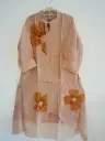 Beidge  | Cotton | Beidge Mul Chanderi Kurta Pant set