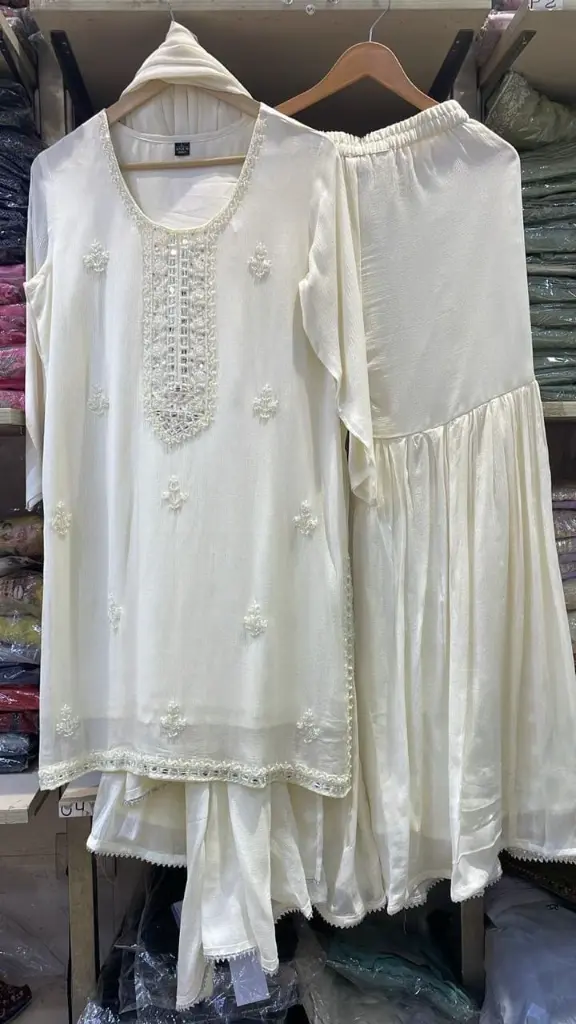 White | Chinnon | Full White Chinnon Suit