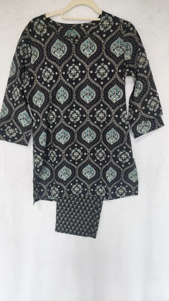 Floral | Co-Ord Set (Black)