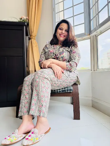 [SD_OCO1001] Floral | Co-Ord Set (Pastel Green)