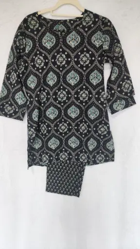 [SD_OCO1002] Floral | Co-Ord Set (Black)